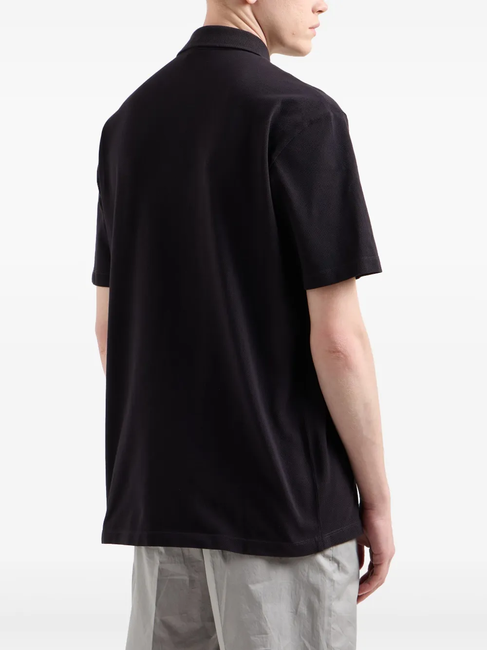 Armani Exchange Katoenen poloshirt Blauw