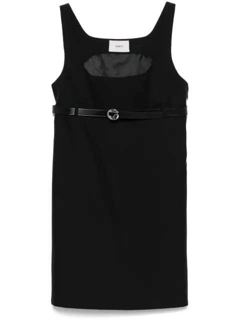 Coperni belted tailored mini dress