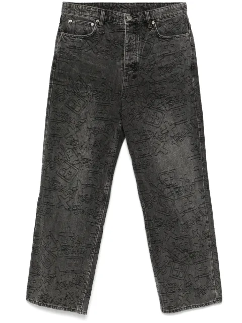 Ksubi jean Maxx Stencil Stitch