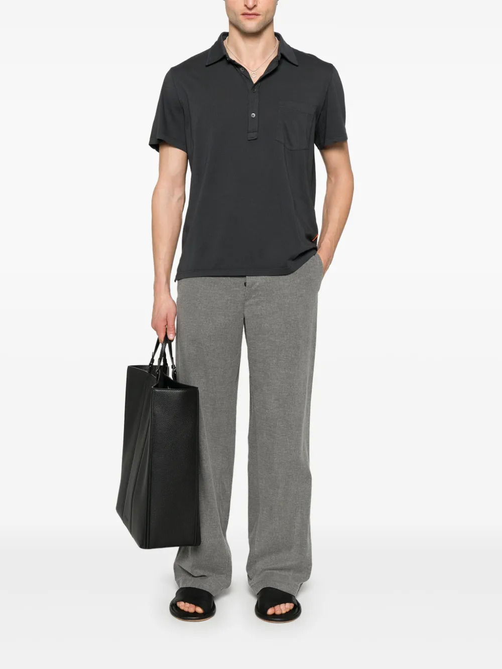 Barena cotton polo shirt - Grijs