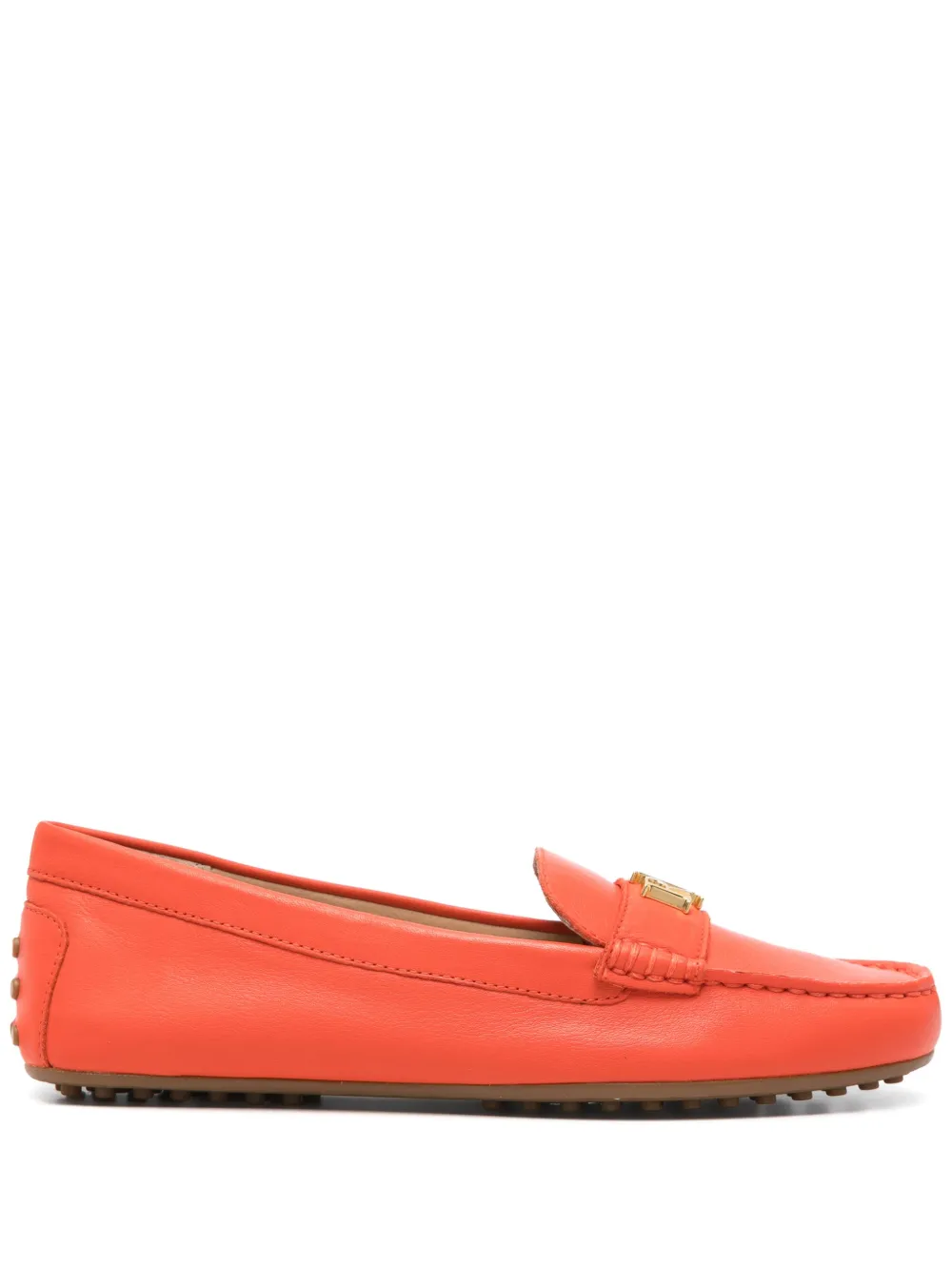 Lauren Ralph Lauren Barnsbury loafers Orange