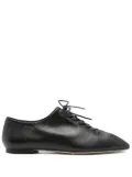 Aeyde leather oxford shoes - Black