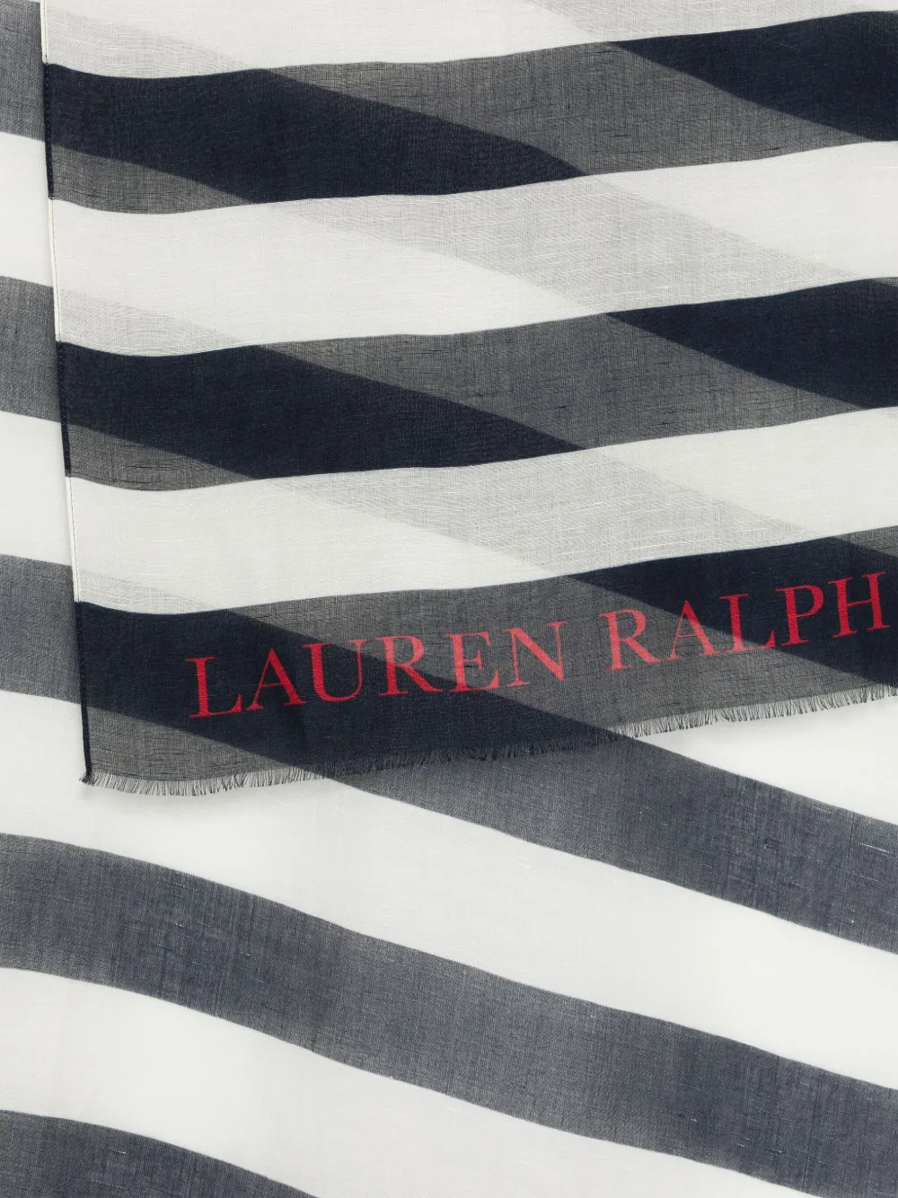 Lauren Ralph Lauren Gestreepte sjaal - Blauw