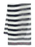 Lauren Ralph Lauren striped scarf - Blue