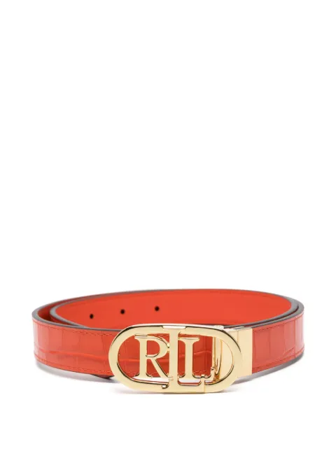 Lauren Ralph Lauren logo reversible belt