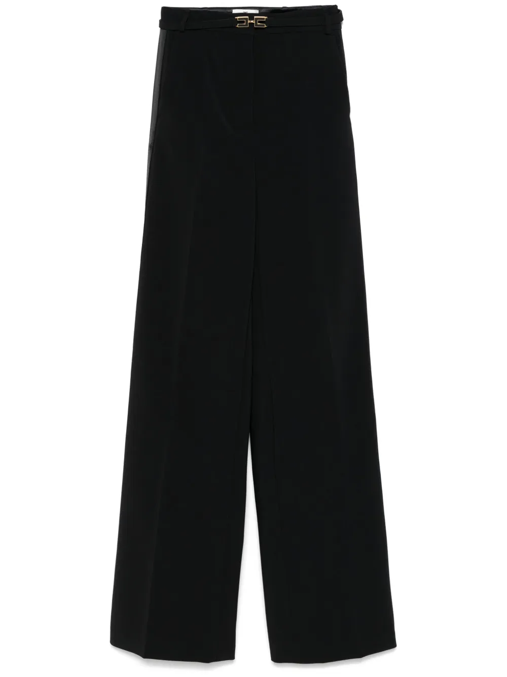 Elisabetta Franchi Broek met ceintuur Zwart