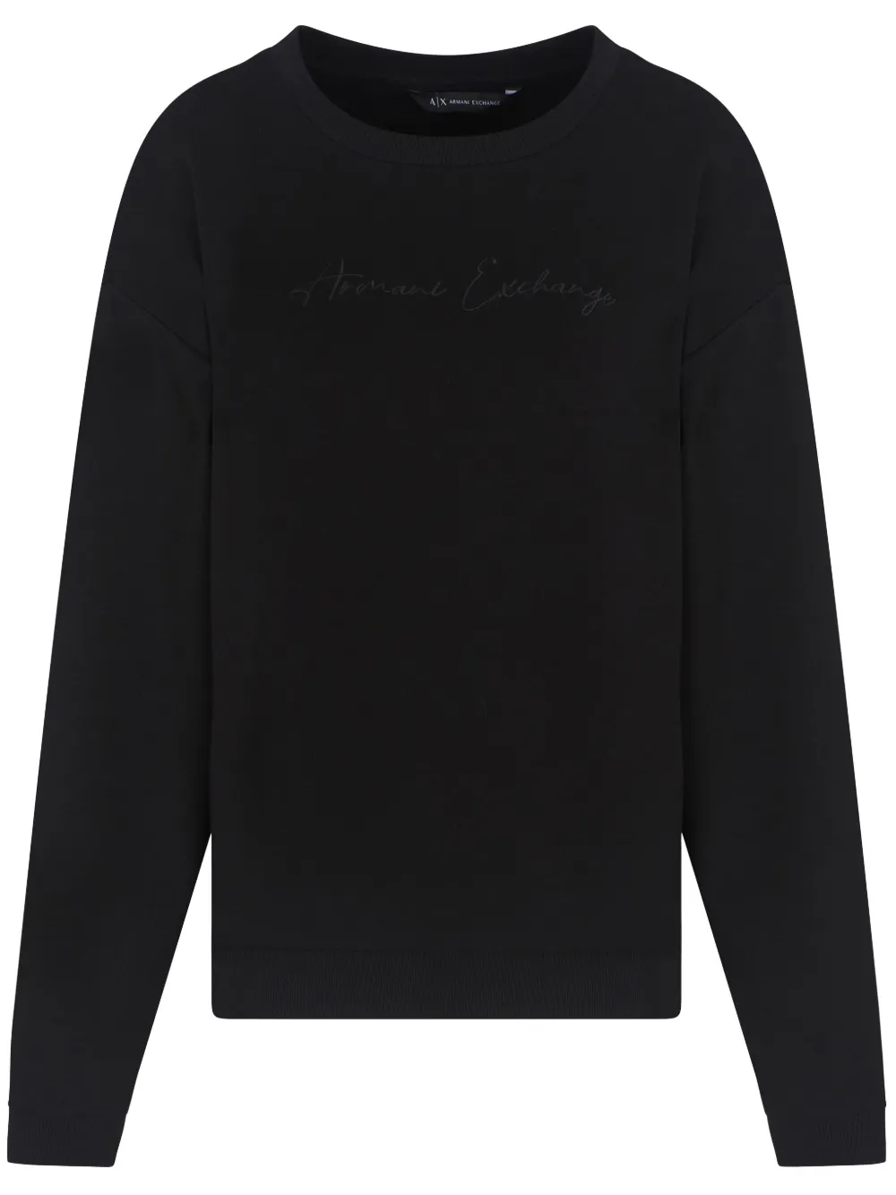 Armani Exchange ロゴ Tシャツ - ブラック Armani Exchange ロゴ Tシャツ - ブラック