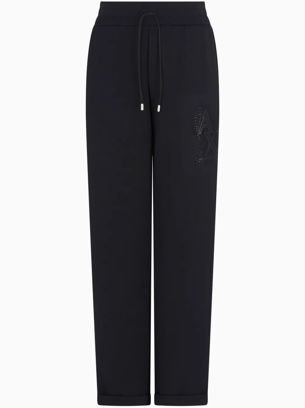 Armani Exchange ロゴ パンツ - ブラック Armani Exchange ロゴ パンツ - ブラック