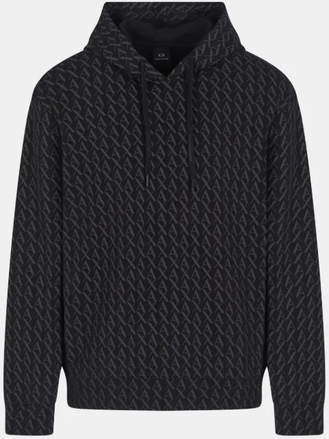 Armani Exchange french-terry hoodie 