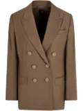 Armani Exchange double-breasted blazer - Brown