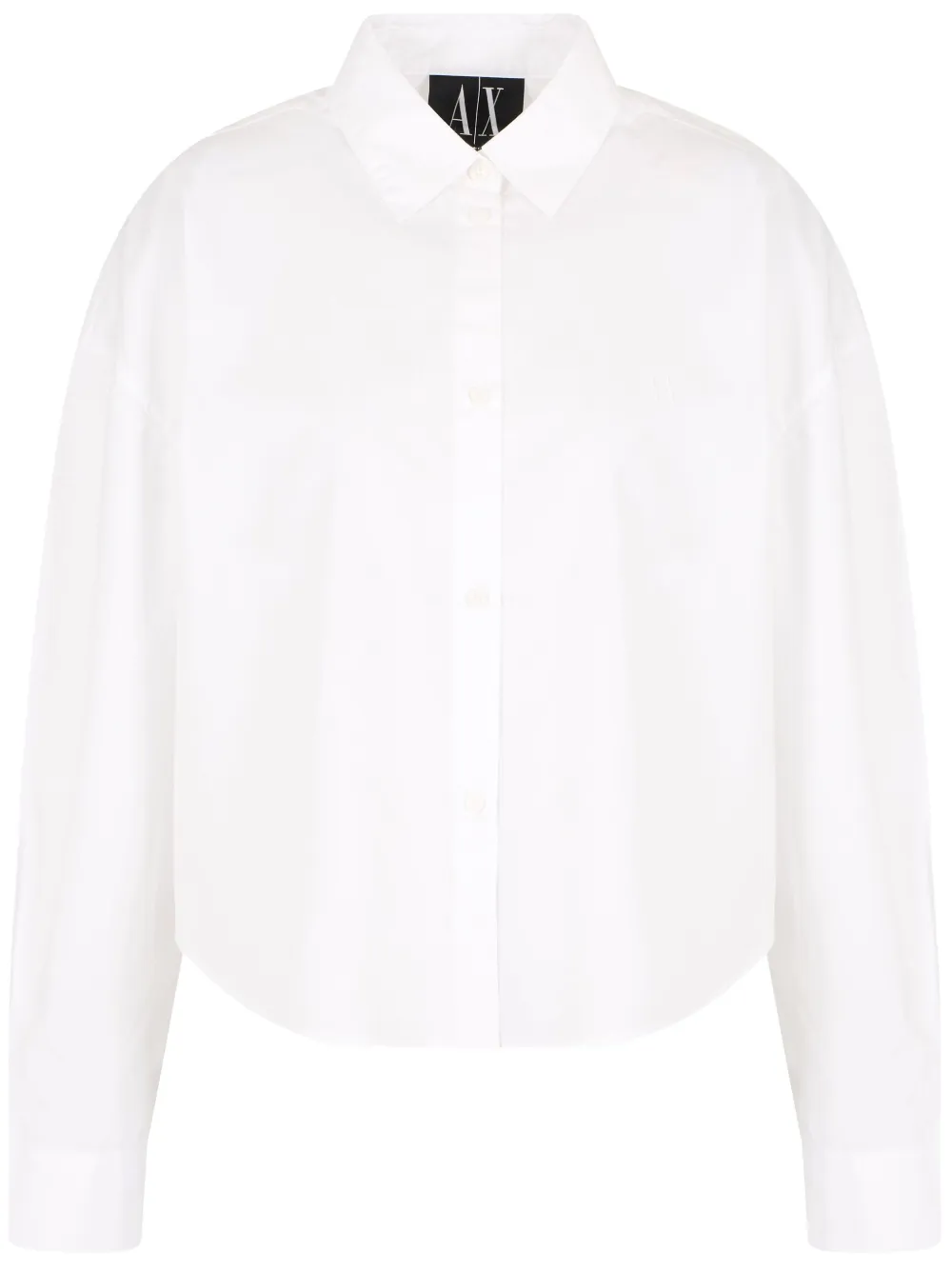 Armani Exchange ロゴ シャツ - ホワイト Armani Exchange ロゴ シャツ - ホワイト