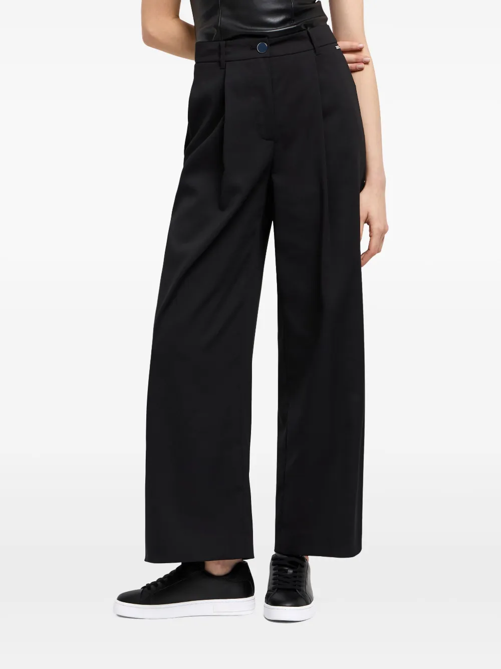Armani Exchange Straight broek - Zwart