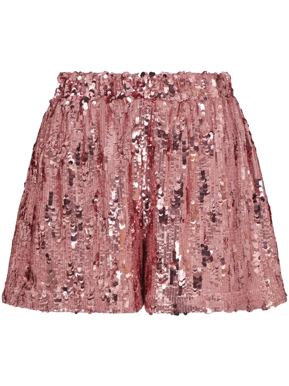 Armani Exchange Shorts verfraaid met pailletten Roze