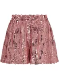 Armani Exchange sequin-embellished shorts - Pink
