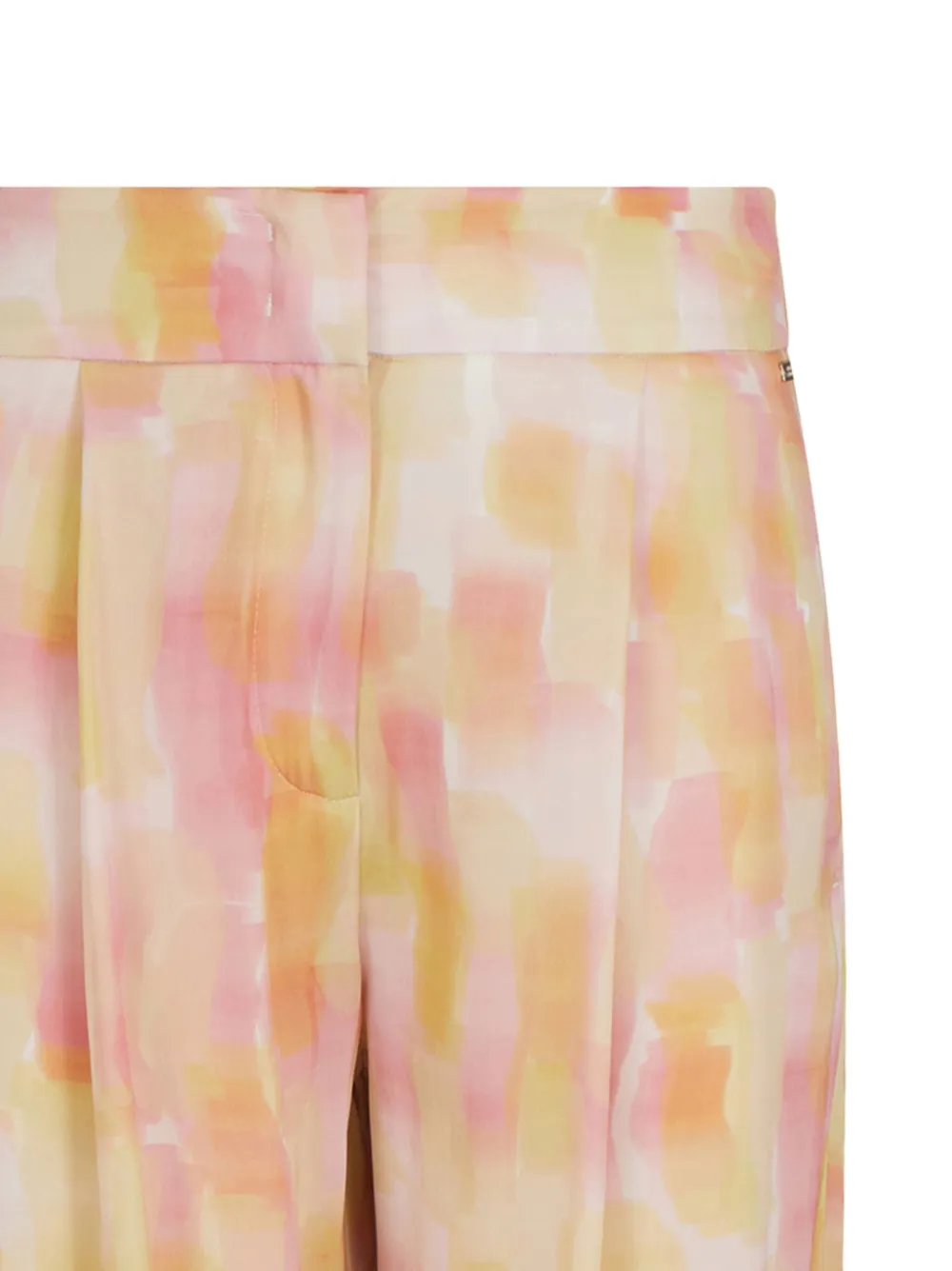 Armani Exchange Plooibroek met abstracte print Oranje