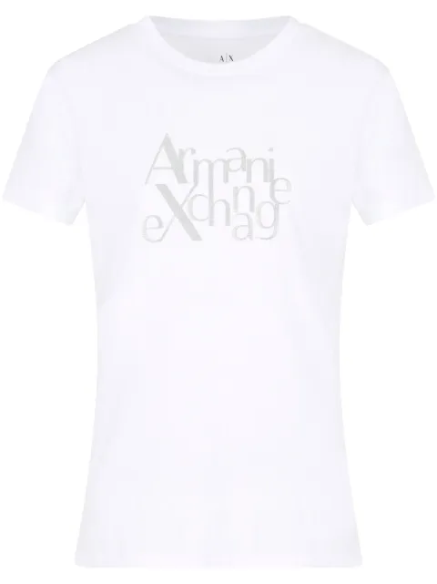 Armani Exchange logo-embellished T-shirt