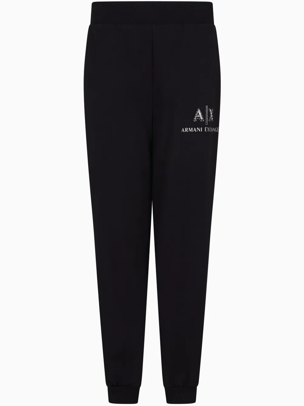 Armani Exchange コットンパンツ - ブラック Armani Exchange コットンパンツ - ブラック