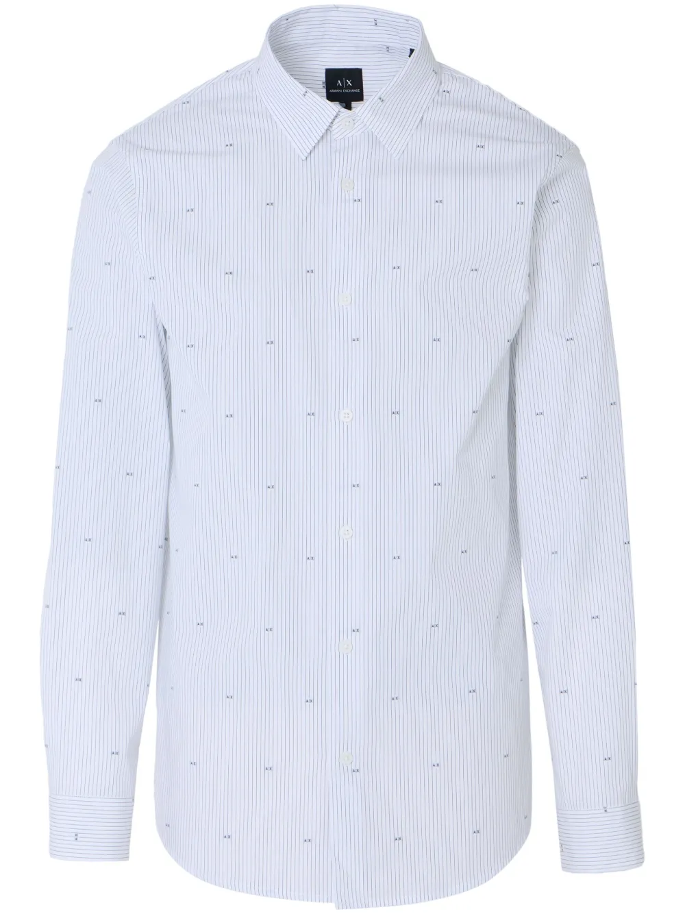 Armani Exchange chemise à motif monogrammé | blanc | Image 1