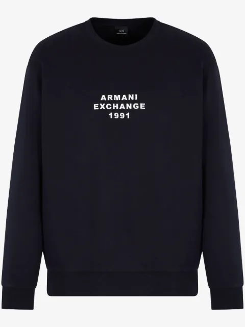 Armani Exchange logo-detail sweatshirt