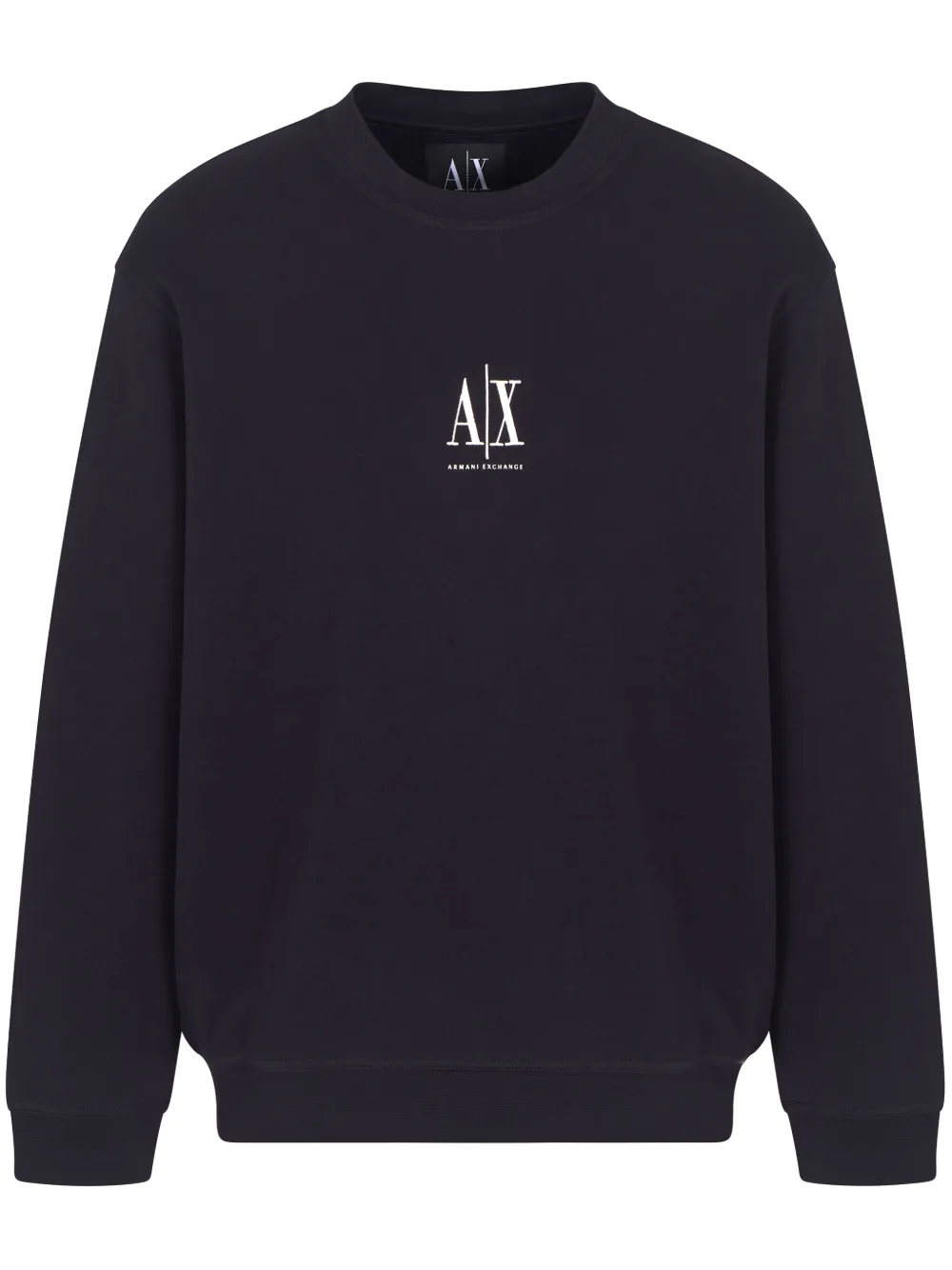 logo-embroidered sweatshirt