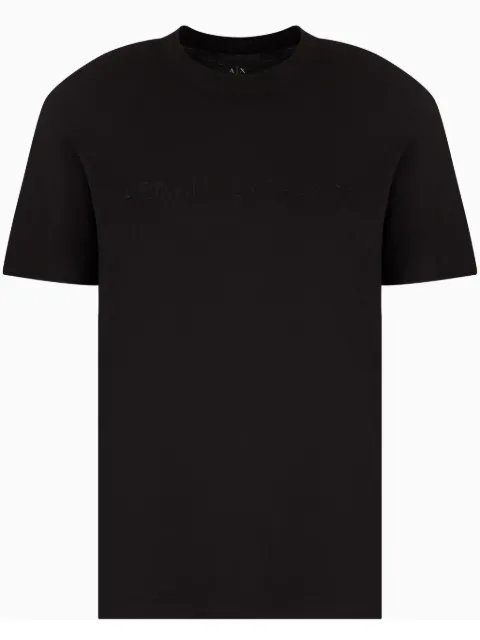 Armani Exchange playera con logo estampado
