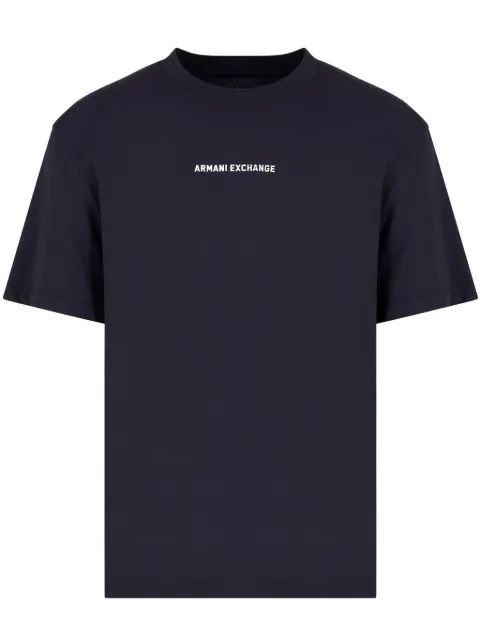 Armani Exchange playera con logo estampado