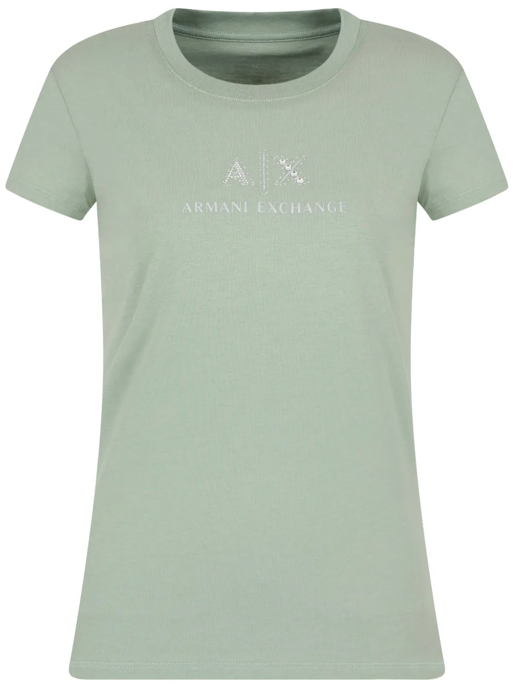 Armani Exchange T-shirt con logo - Verde