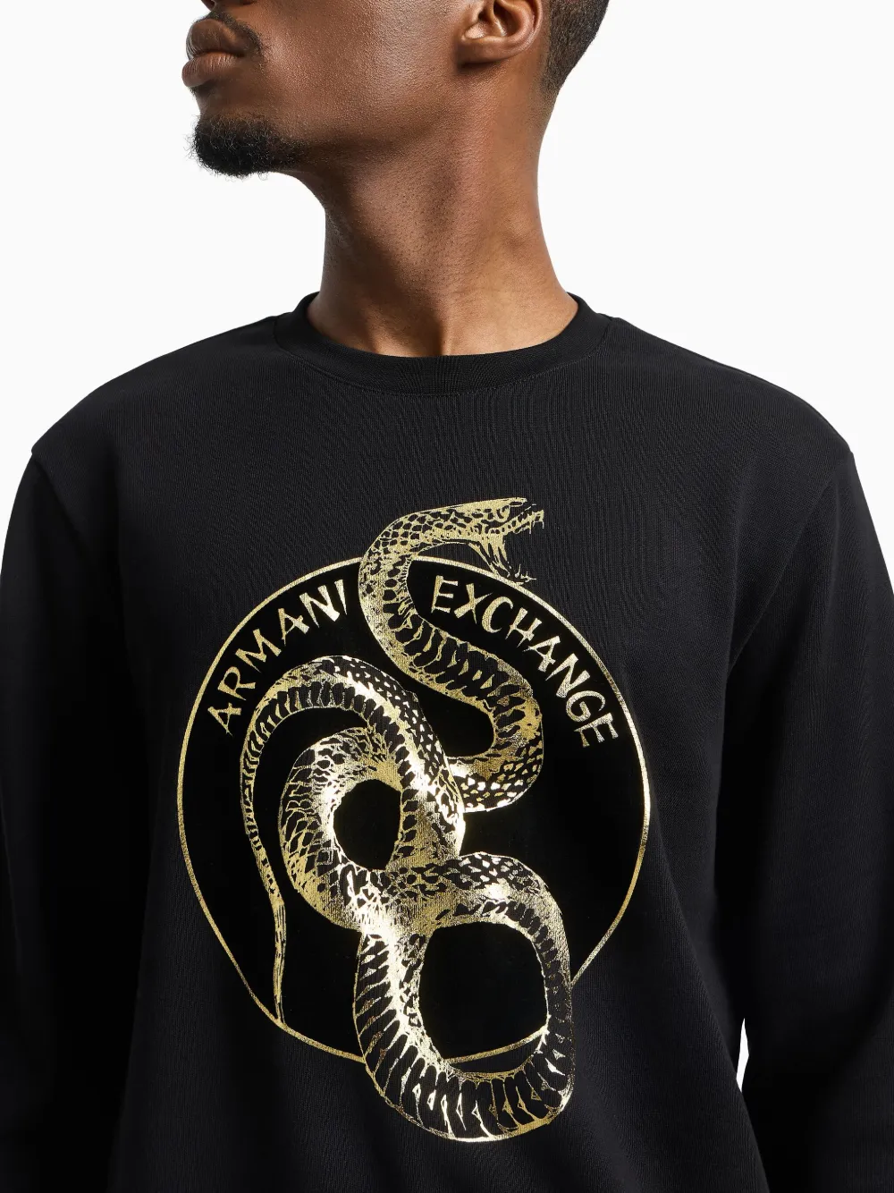 Armani Exchange Lunar New Year trui met print Zwart