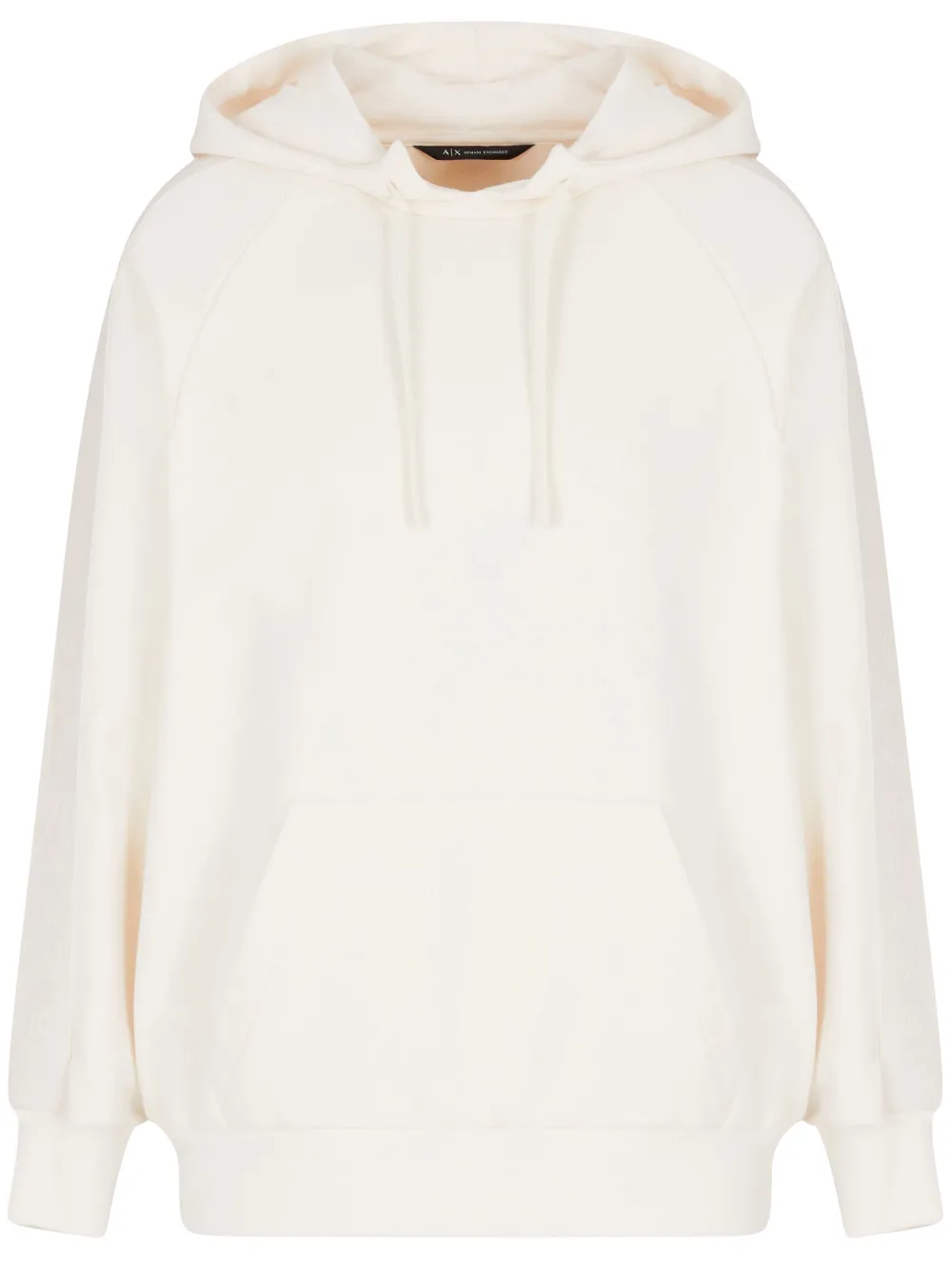 logo-tape hoodie