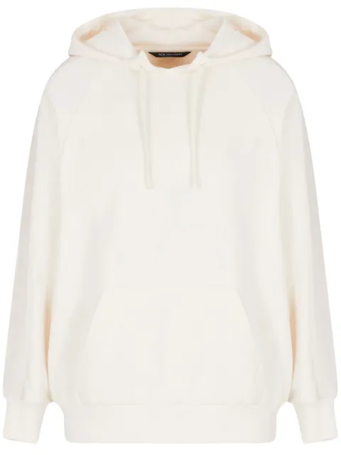 Armani Exchange logo-tape hoodie