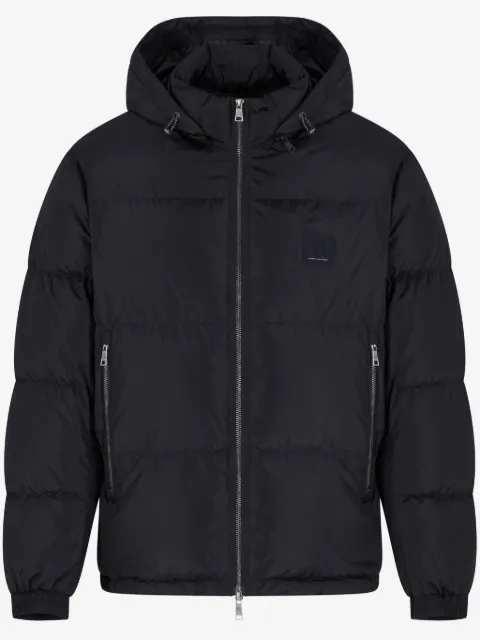 Armani Exchange chamarra capitonada