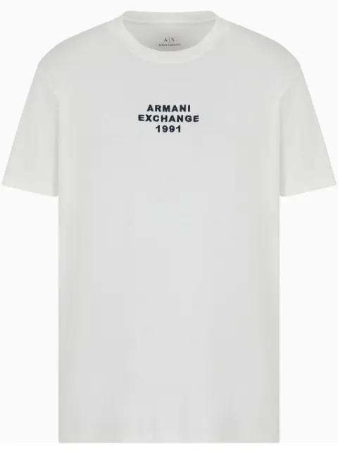Armani Exchange logo-print T-shirt