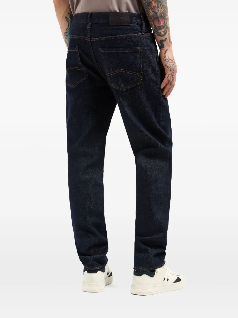 Armani Exchange Straight jeans Blauw