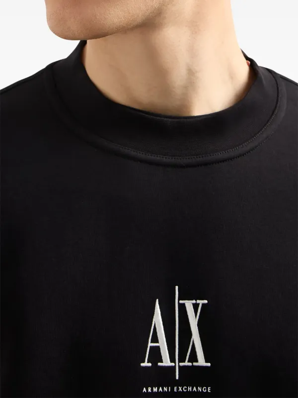 Armani Exchange ロゴ スウェットシャツ | ブラック | FARFETCH JP
