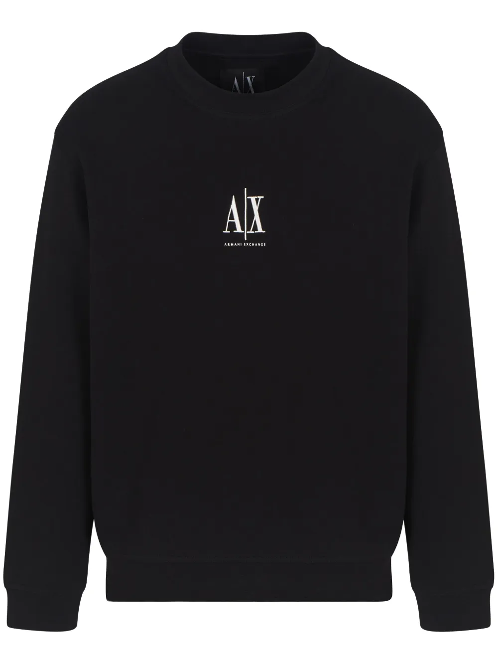 logo-embroidered sweatshirt