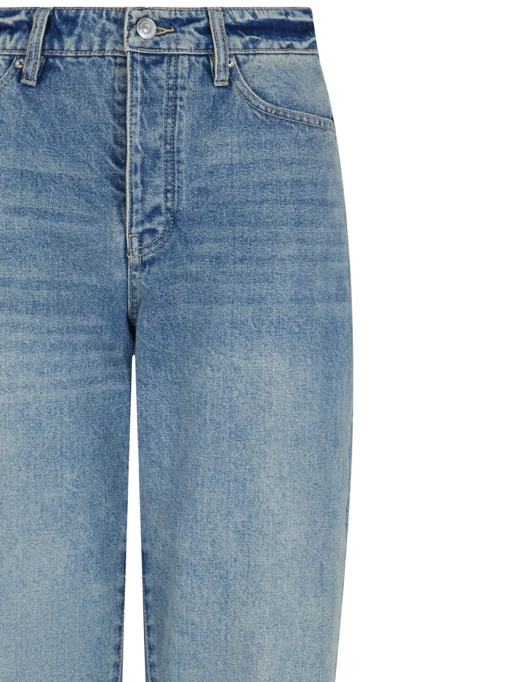Armani Exchange Jeans met toelopende pijpen - Blauw