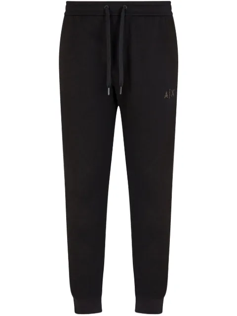 Armani Exchange logo-embroidered track pants 