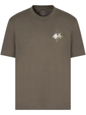 Giorgio Armani ロゴ Tシャツ | ニュートラル | FARFETCH JP