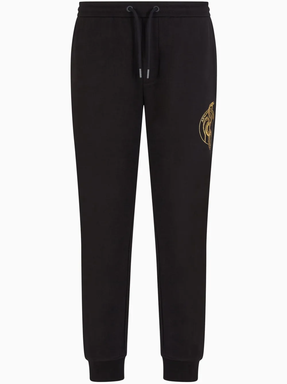 logo-embroidered cotton track pants