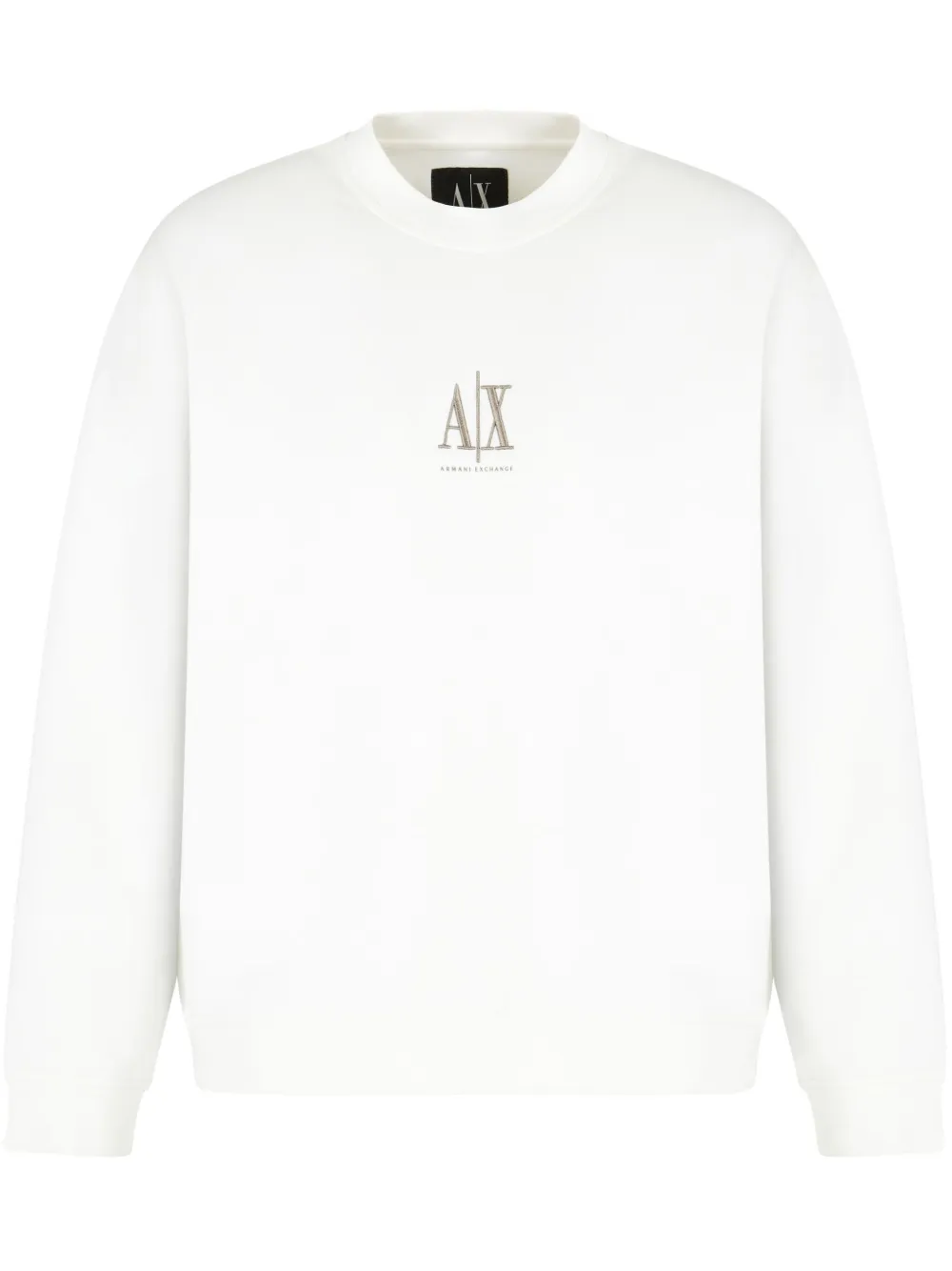 logo-embroidered sweatshirt