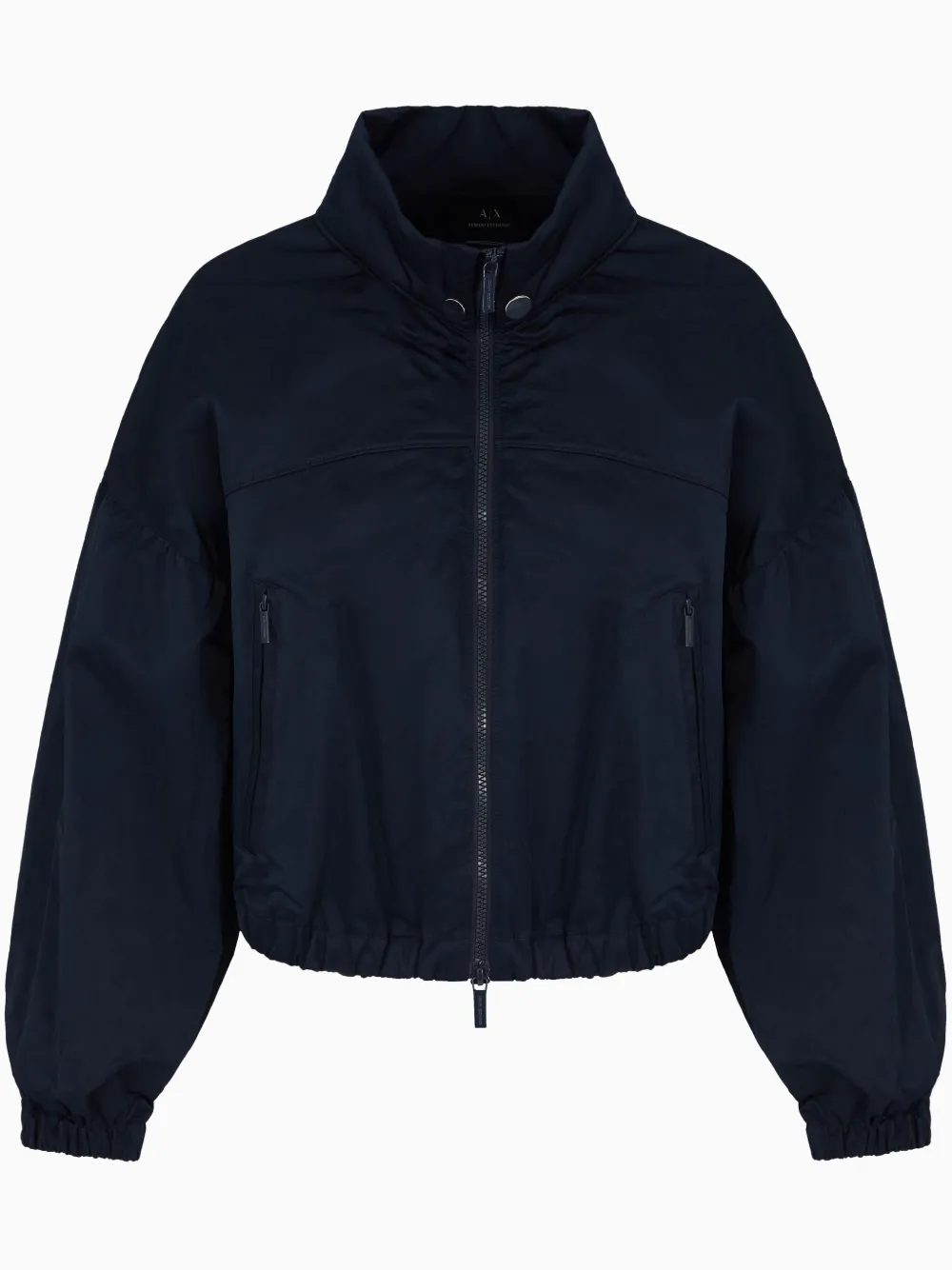 Armani Exchange ジップアップ ボンバージャケット - ブルー Armani Exchange ジップアップ ボンバージャケット - ブルー