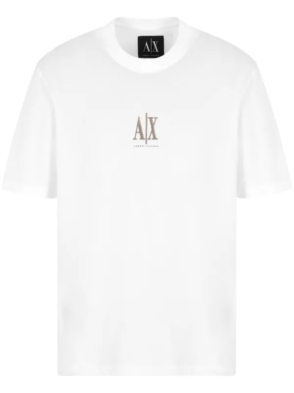 Armani Exchange logo-print t-shirt | White | FARFETCH