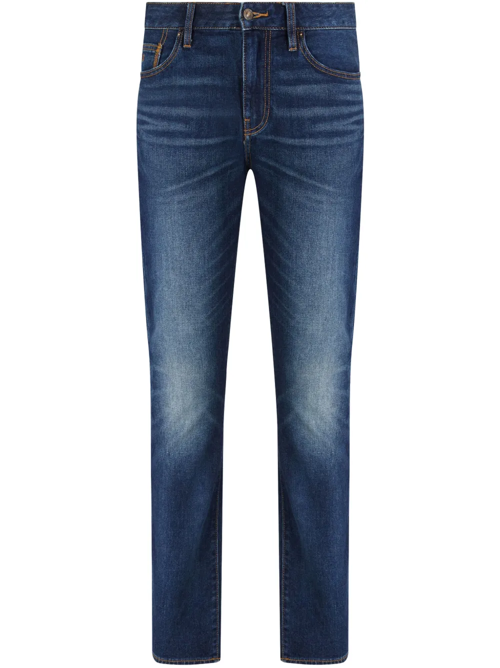 straight-leg jeans