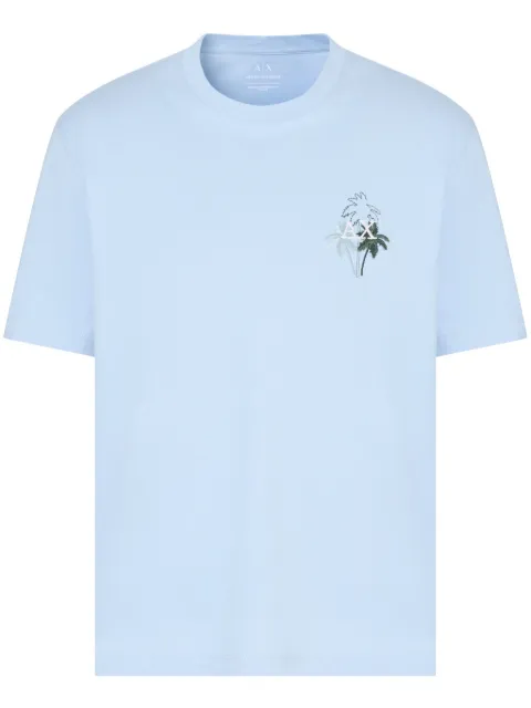Armani Exchange playera de algodón