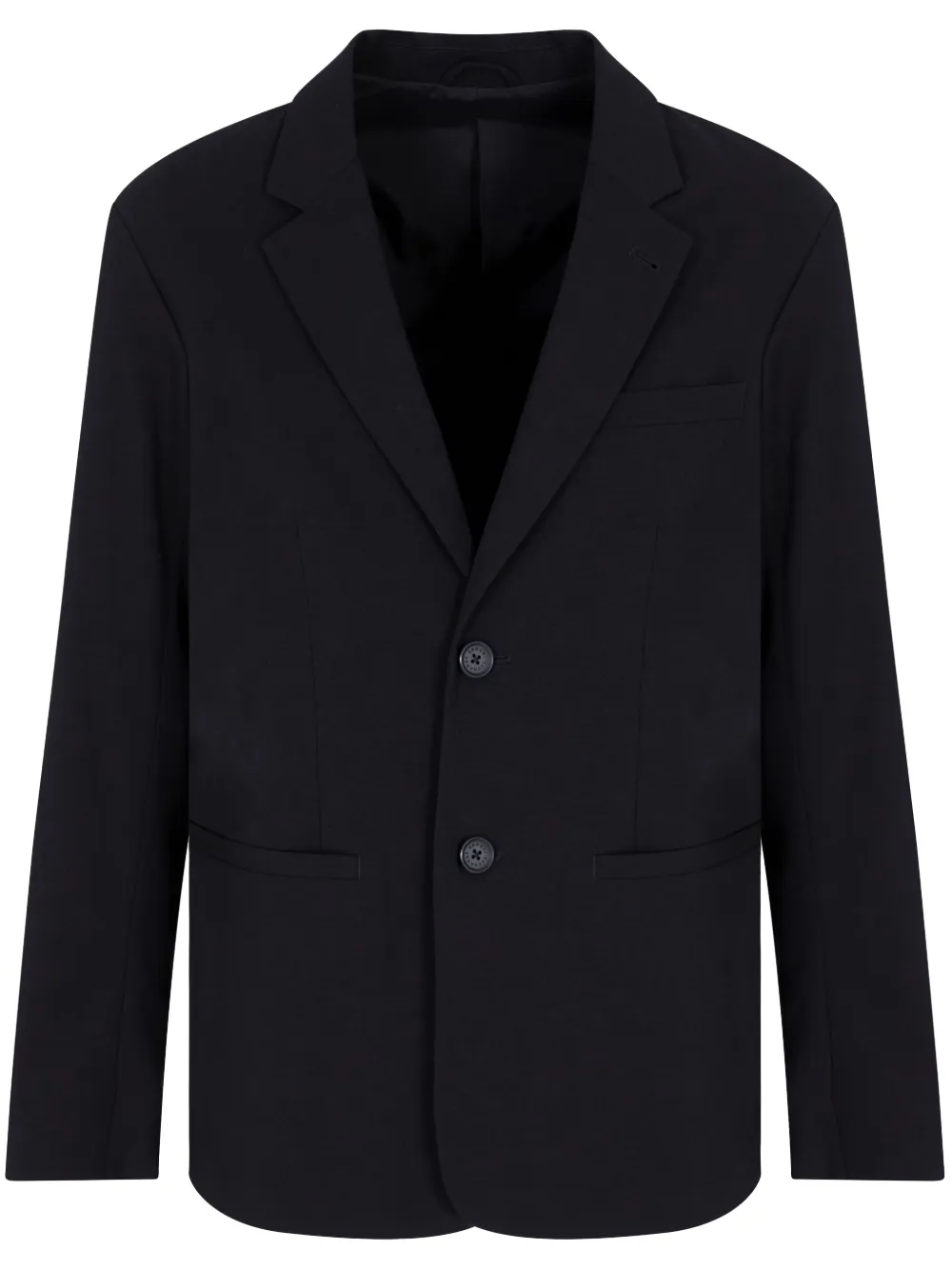 Armani Exchange Blazer met enkele rij knopen Zwart