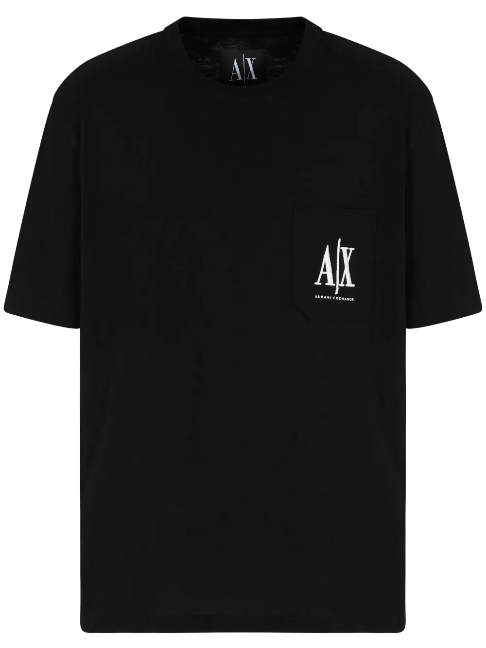 logo-embroidered T-shirt