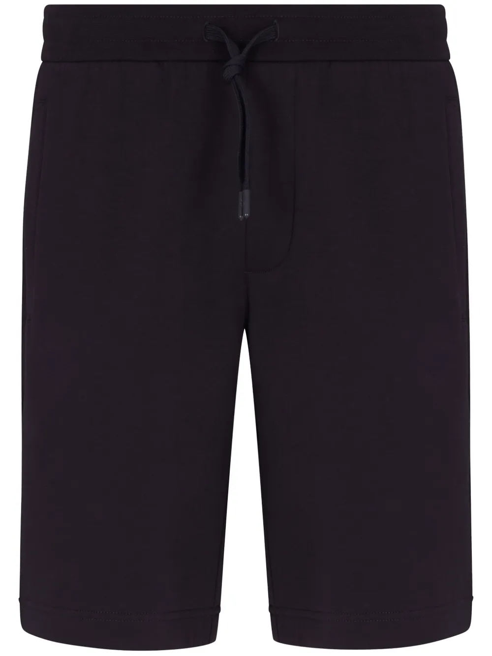 drawstring-waist bermuda shorts