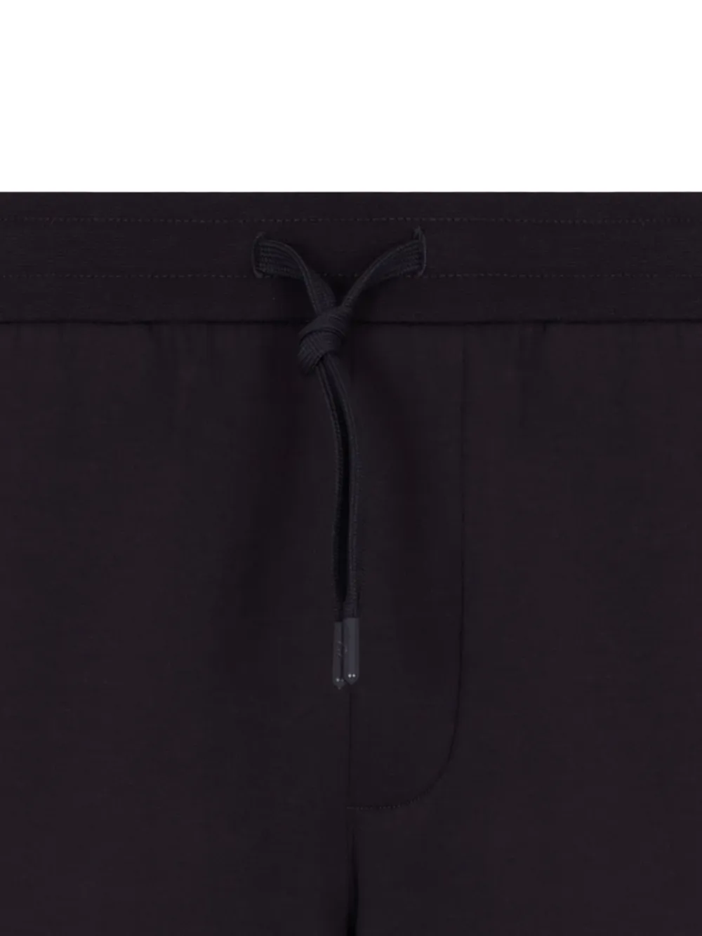 Armani Exchange Shorts met trekkoordtaille - Blauw