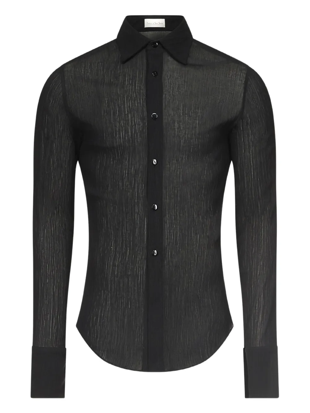 Ludovic de Saint Sernin camisa slim | negro | Image 1