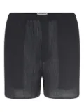 Ludovic de Saint Sernin elasticated waist shorts - Black